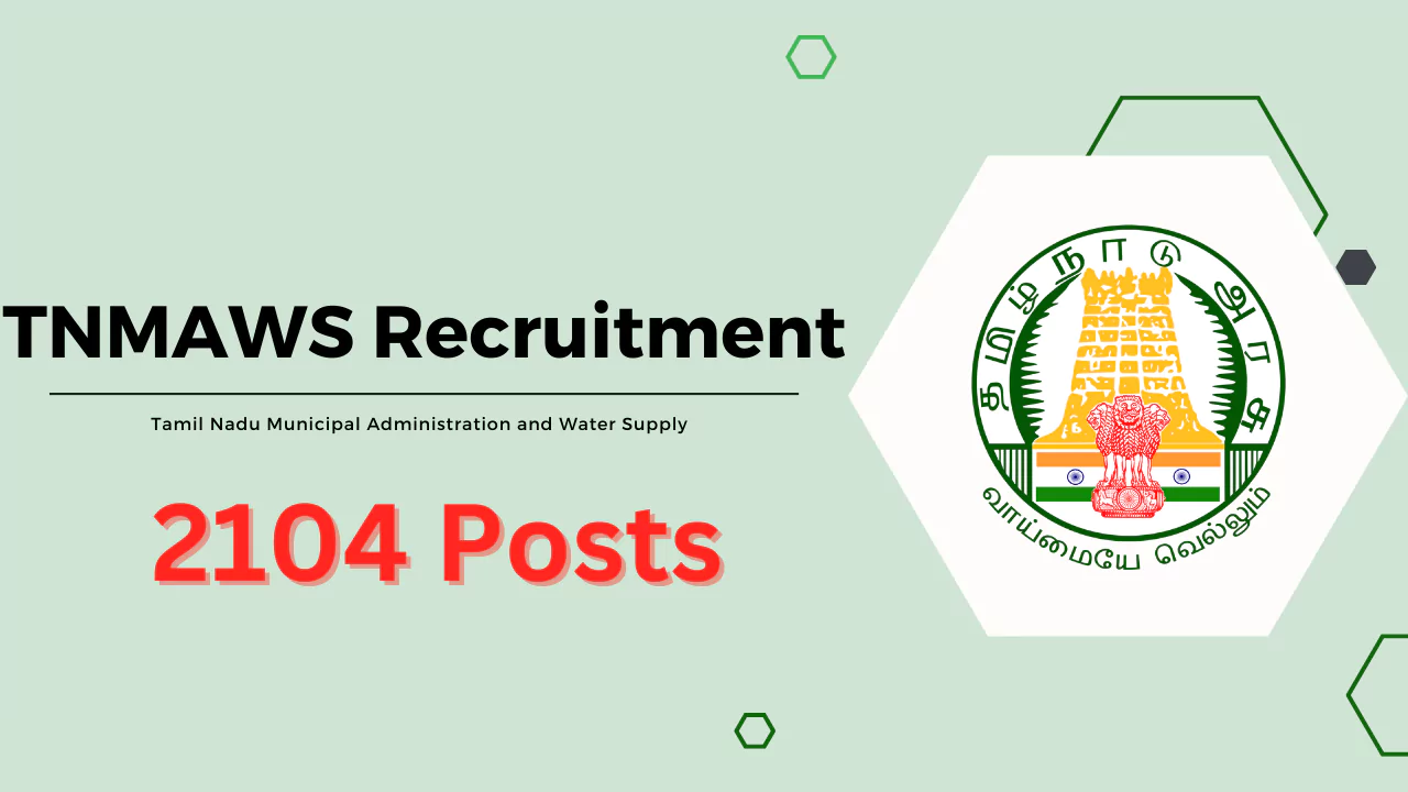 TNMAWS Asst Engineer, Jr Engineer Degree Diploma
