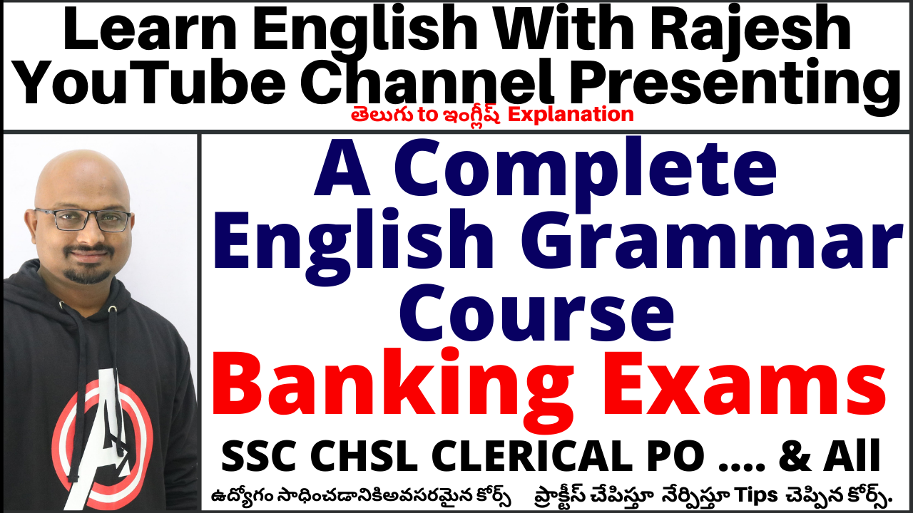 Banking English Grammar - SSC CHSL CLERICAL PO .... & All