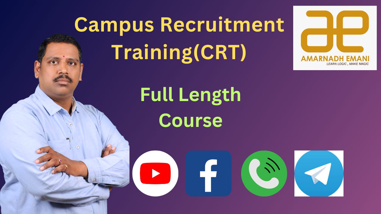 Campus Recruitment Training (CRT)