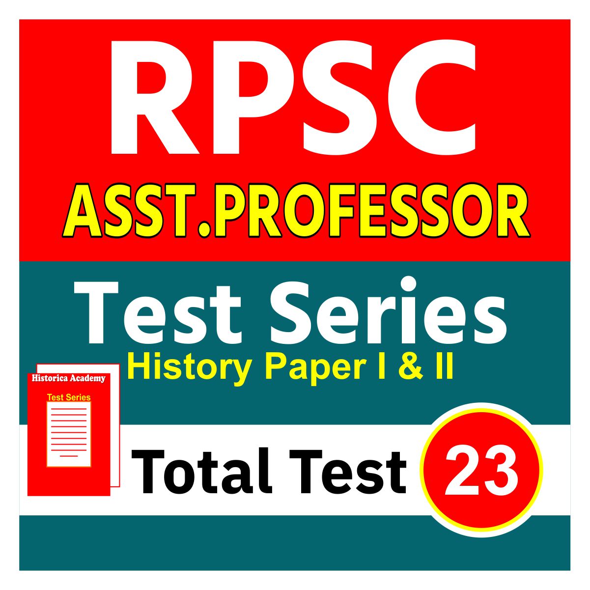 Test Series (Asst. Professor) Paper-I & Paper-II