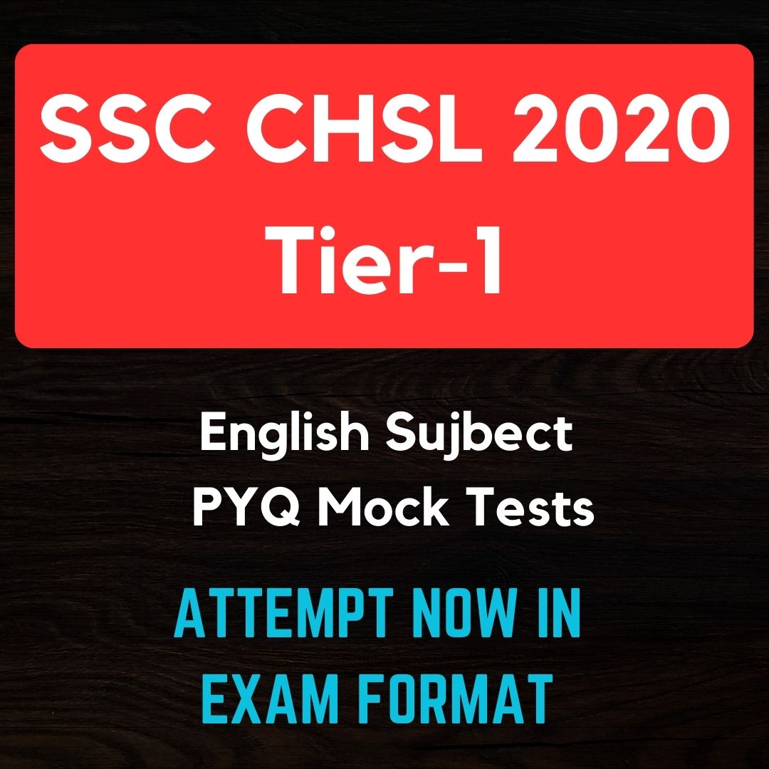 SSC CHSL 2020 English mocks- All 36 Shifts