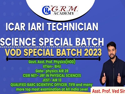 ICAR IARI Technician SCIENCE SPECIAL  VOD COURSE