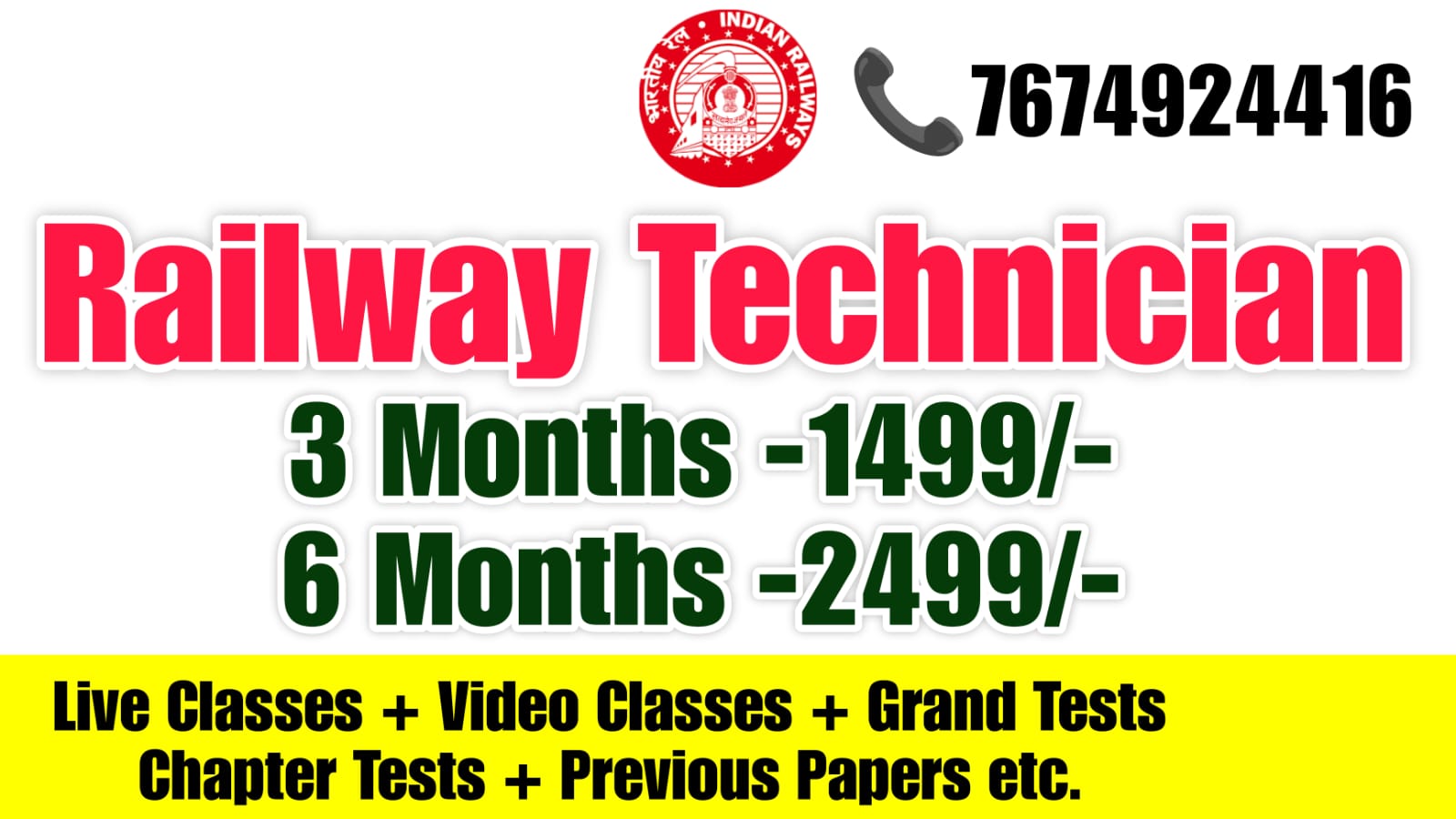 RRB Technician Full Course