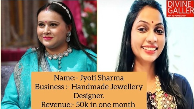 OUR STUDENT JYOTI SHARMA NE NE HANDMADE JEWELLERY BUSINESS SE EARN KIYE 50K IN 1 MONTH. LET SEE HOW SHE IS DOING