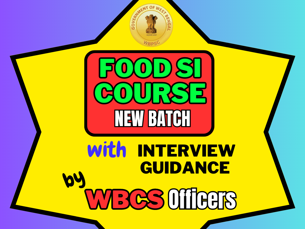 FOOD SI COURSE (OLD VOD BATCH)
