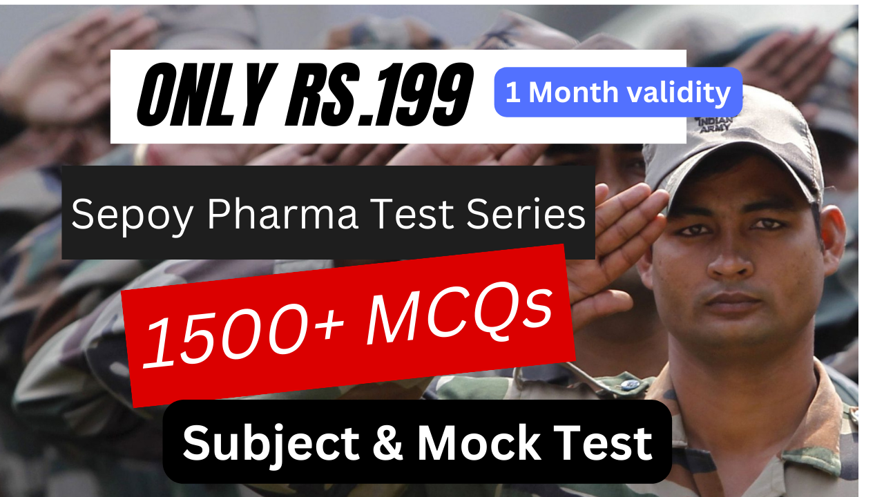 Sepoy Pharma Test 2025