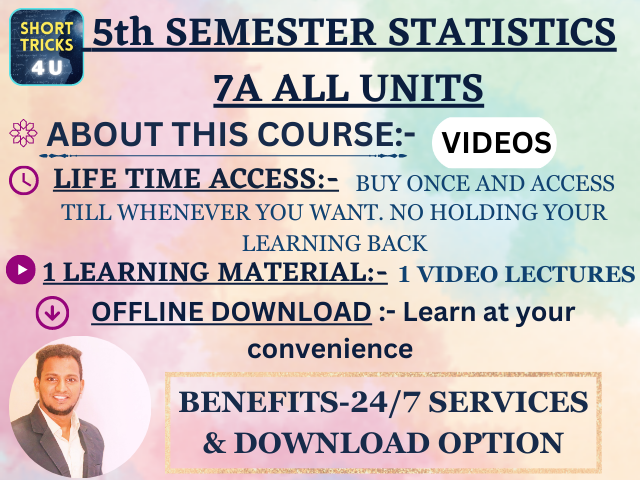 5th STATISTICS [VIDEOS] 7A ALL UNITS