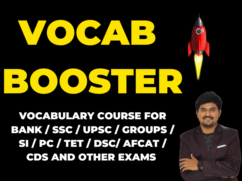VOCAB BOOSTER COURSE