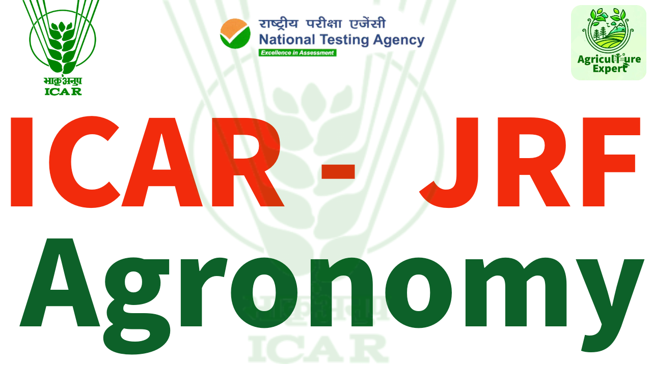 FREE Agronomy ICAR JRF Test Series