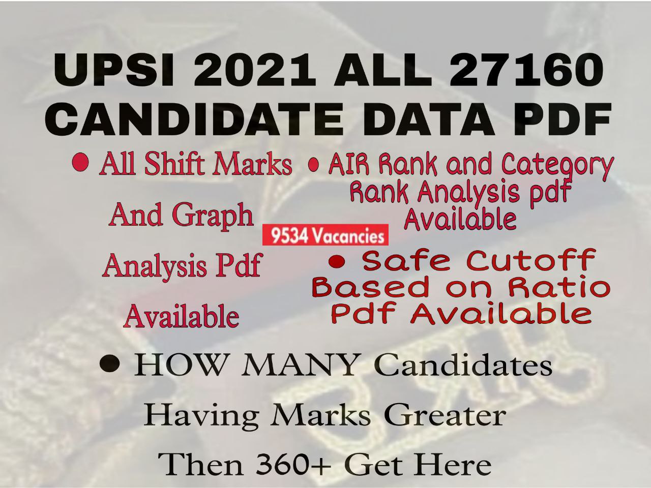 UPPRV HEAD OPERATOR,ASSISTANT OPERATOR UPSI 27160 CANDIDATES DATA,CATEGORY RANK,ALL INDIA RANK