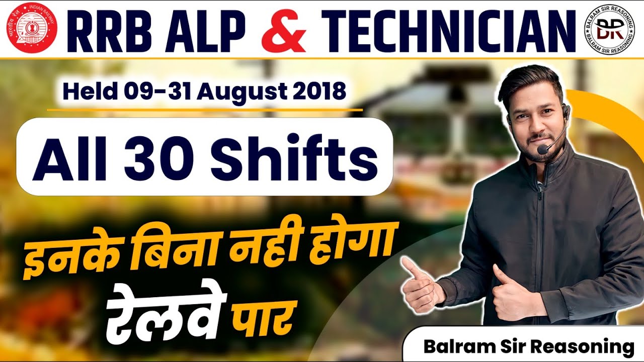 RRB ALP & Technician Exams