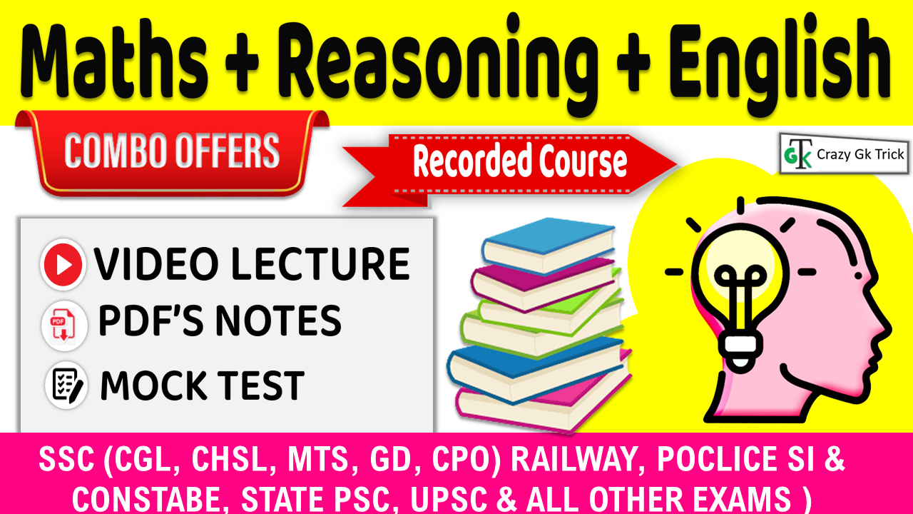 Maths + Reasoning + English