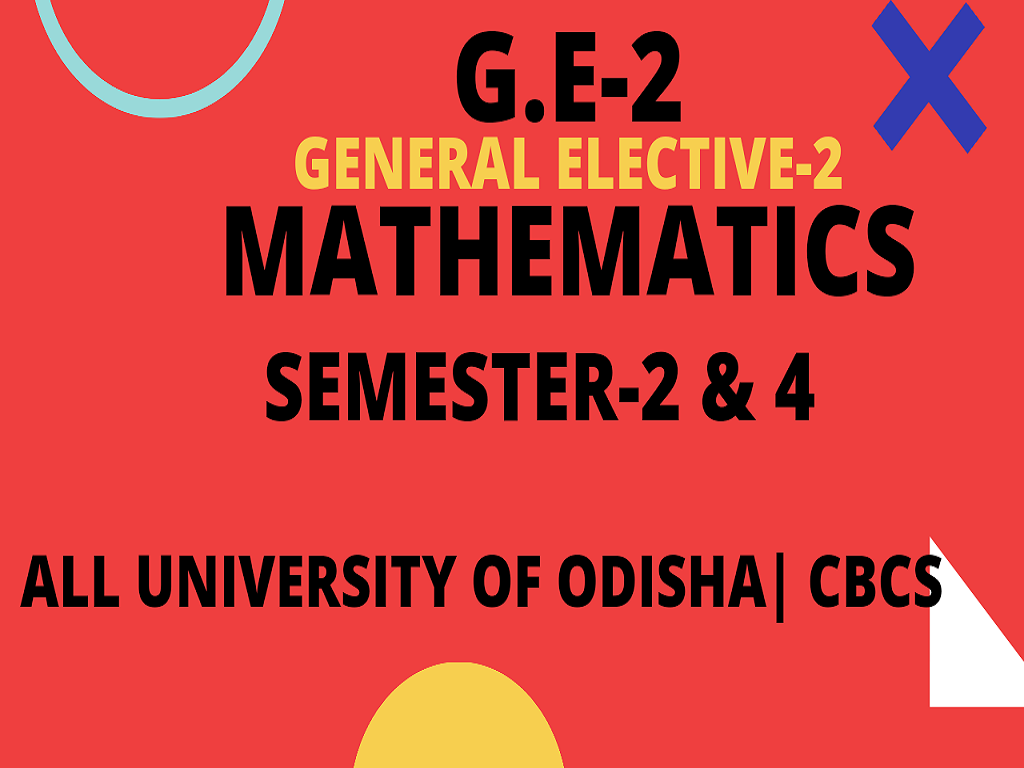 GE MATHEMATICS-2