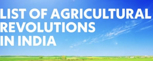 Agricultural Revolutions in India