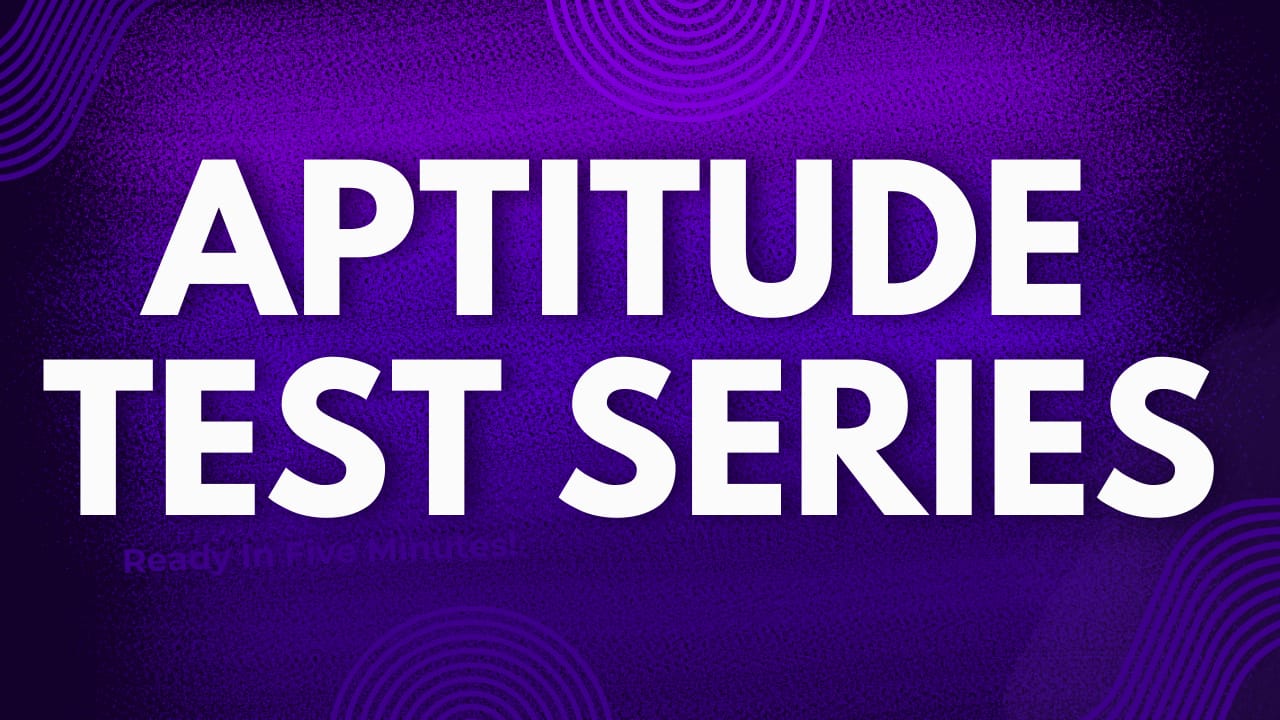 Aptitude Test Series