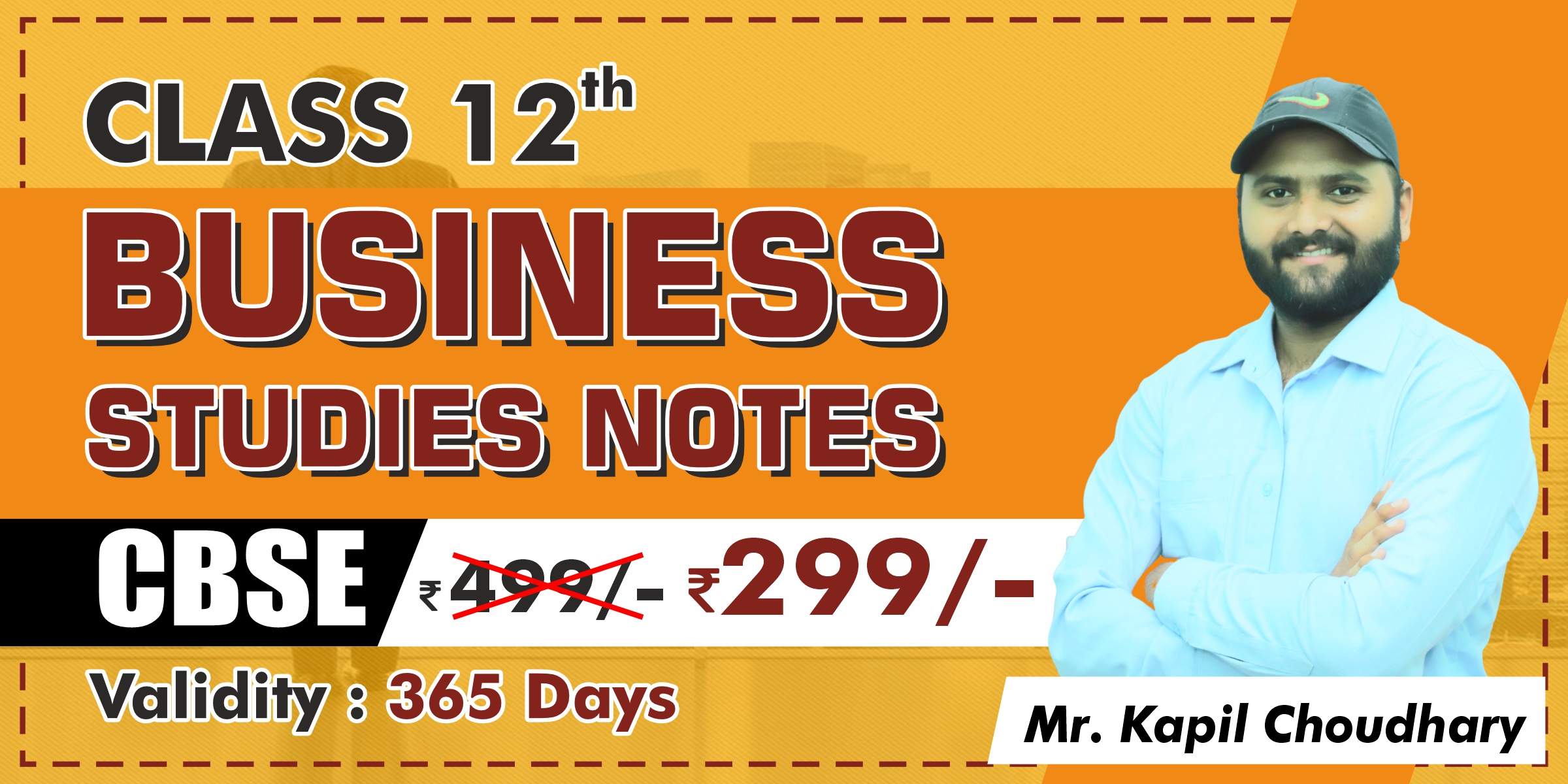 CBSE CLASS 12th :  BUSINESS STUDIES NOTES 