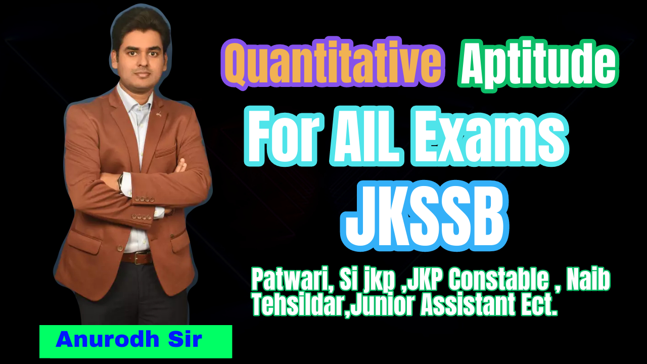 QUANTITATIVE APTITUDE