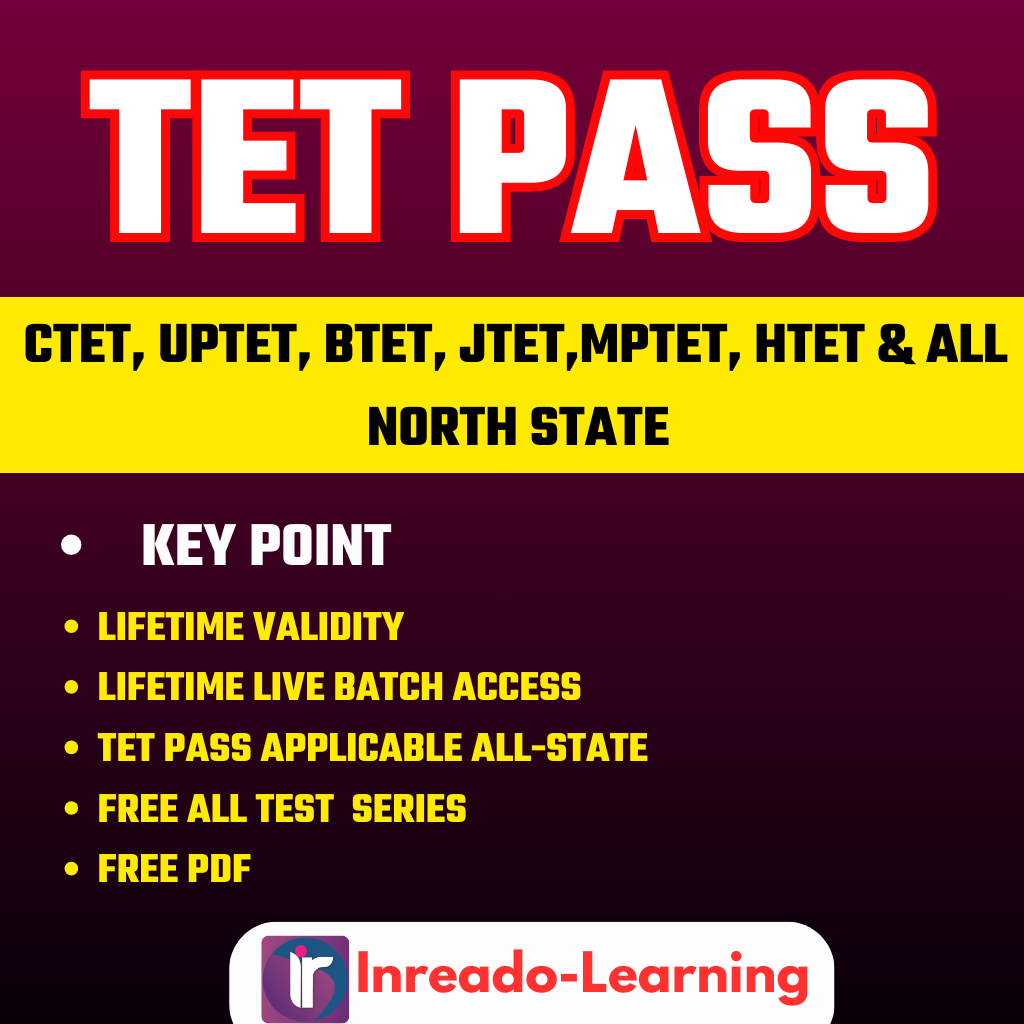 TET PASS | CTET, UPTET, BTET, MPTET, JTET ALL NORTH STATE TET  | Paper 1 & Paper 2 | FREE For All Upcoming Live Batches of TET | Live + Video Class By Rajesh Porwal Sir & Team