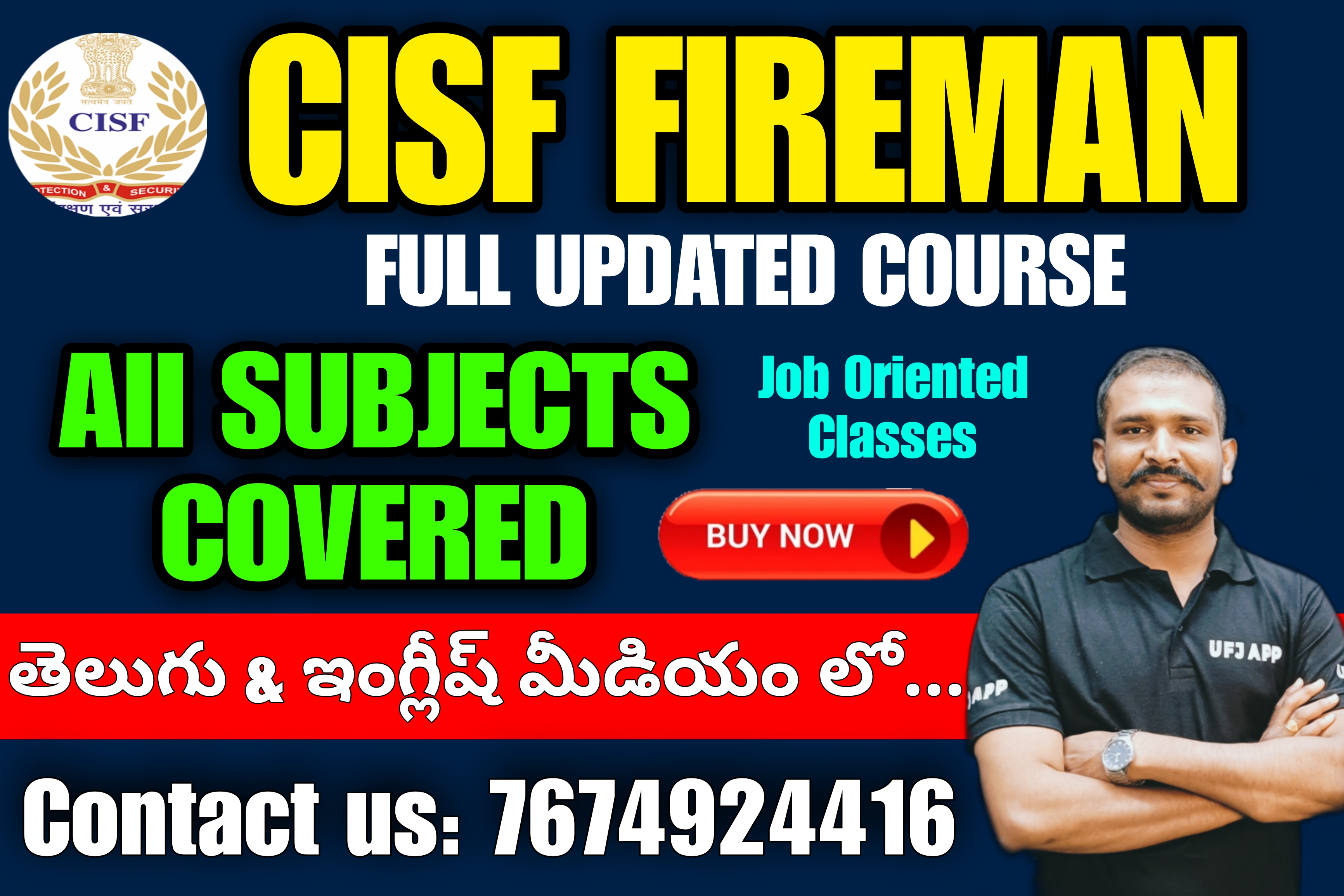 CISF Fireman Full Course 