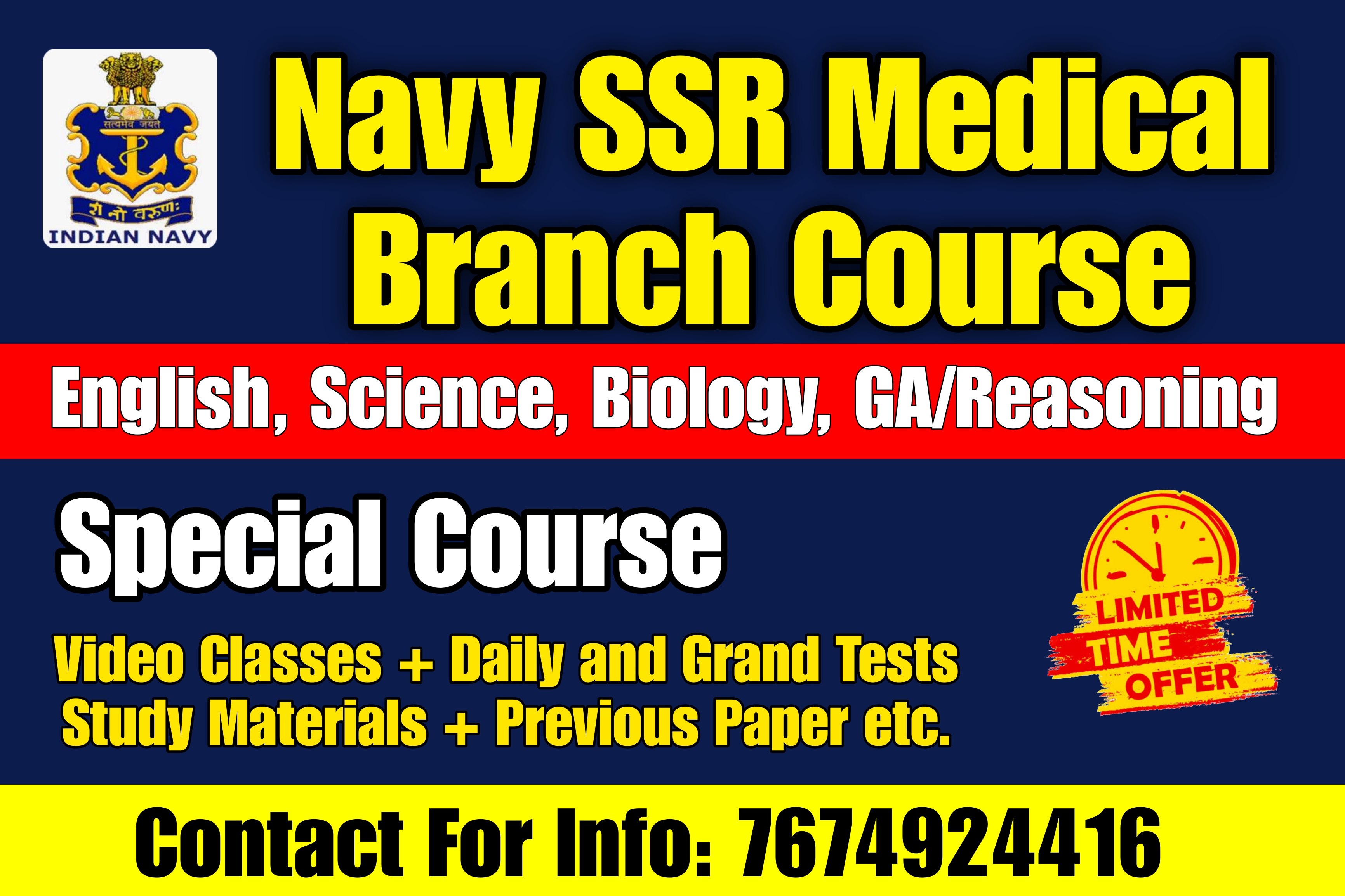 Navy Medical Branch Full Course 