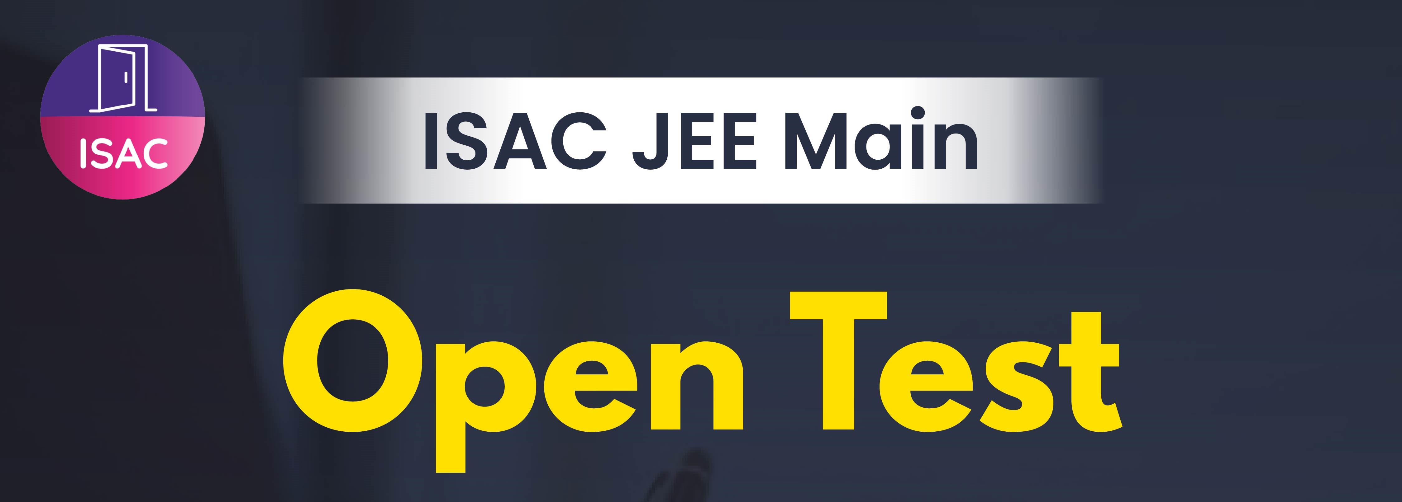 ISAC Open Test Series (JM) - 12th & Dropper Target-25