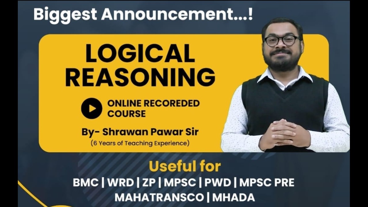 LOGICAL REASONING AND NUMERICAL APTITUDE