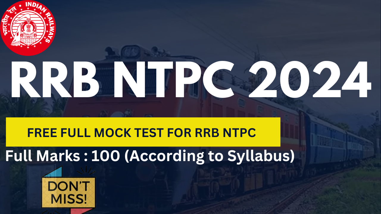 RRB MOCK TEST ENGLISH