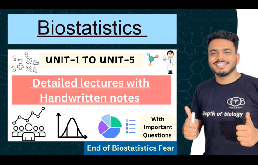 BIOSTATISTICS LECTURES WITH NOTES 8 sem.