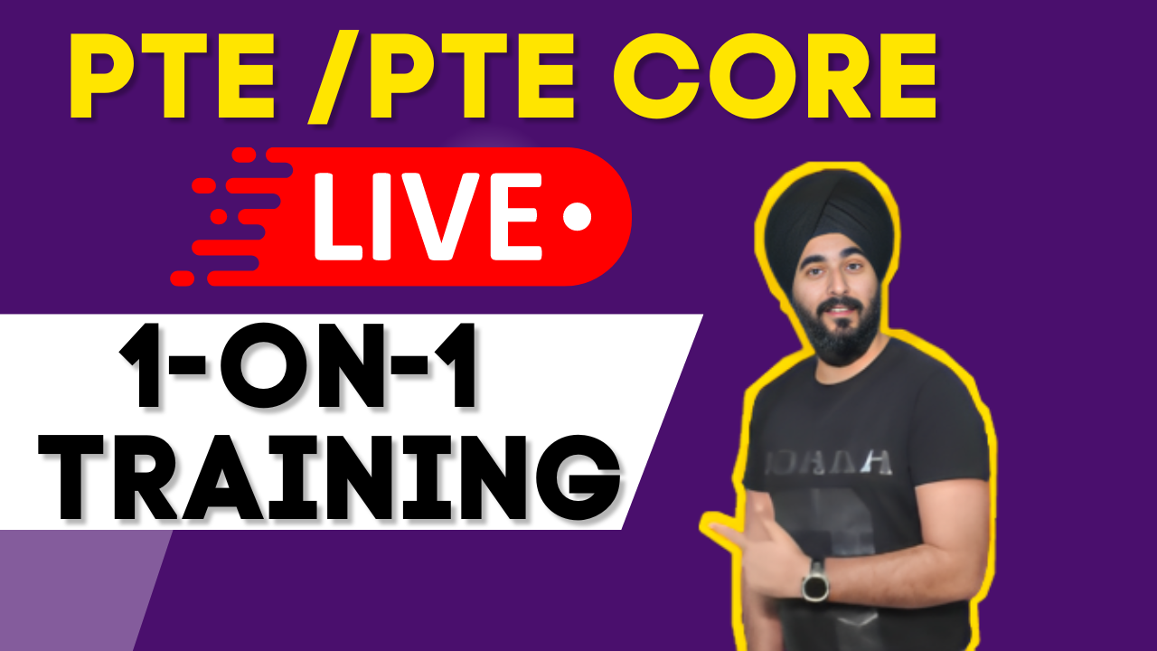 1-on-1 LIVE PTE