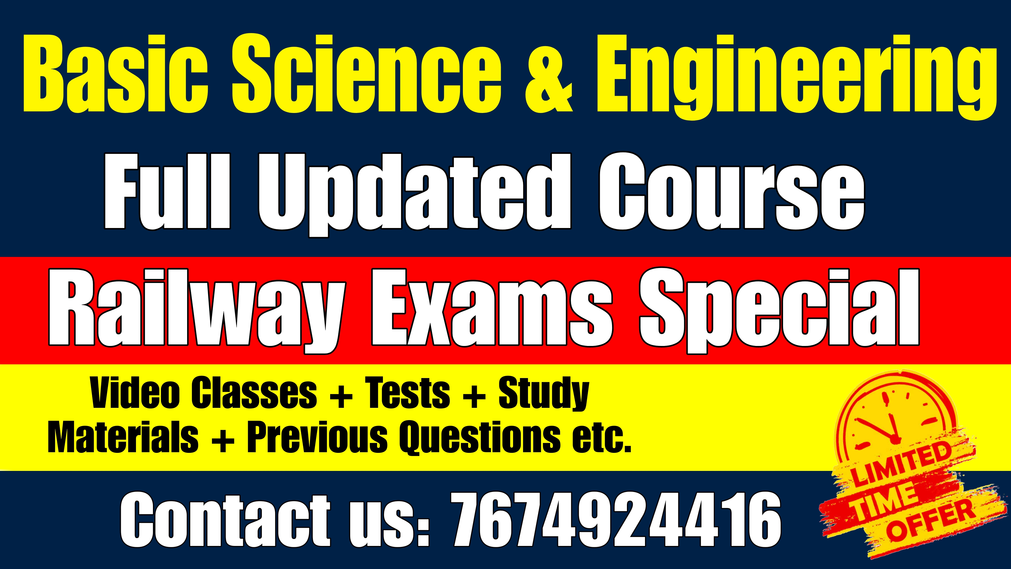 Basic Science & Engineering Full Course 