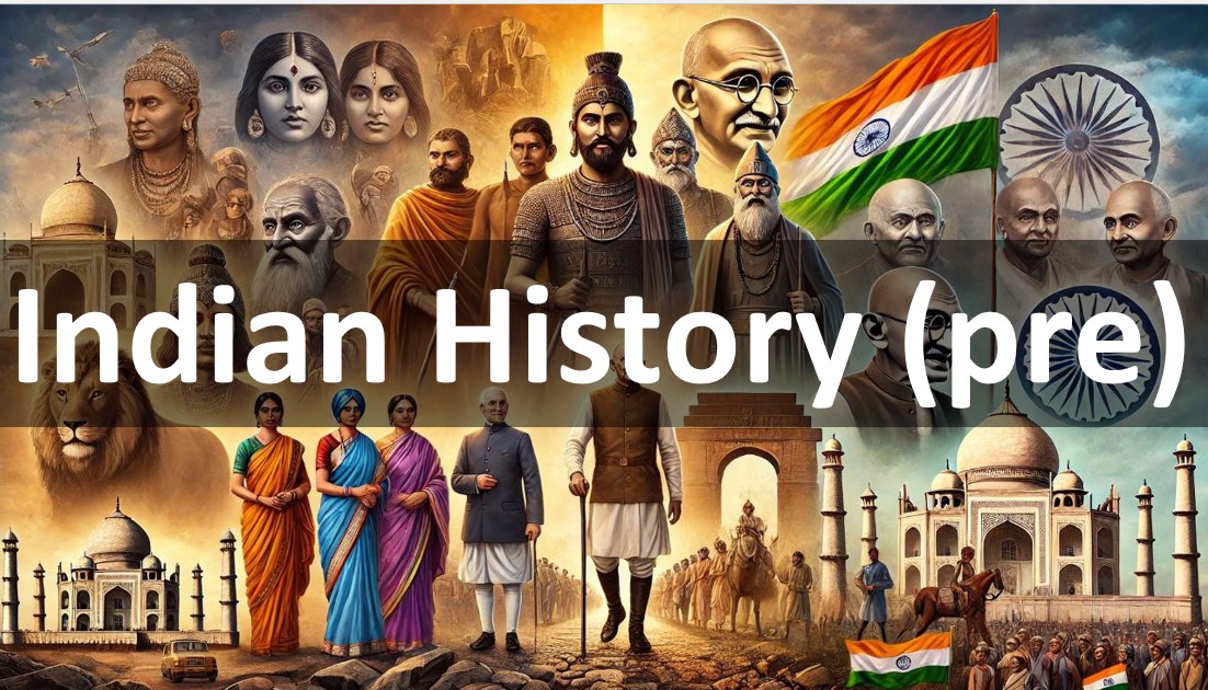 Indian history for RAS pre