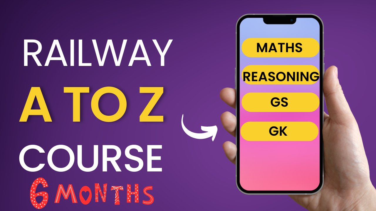 RAILWAY FULL COURSE FOR 6 MONTHS