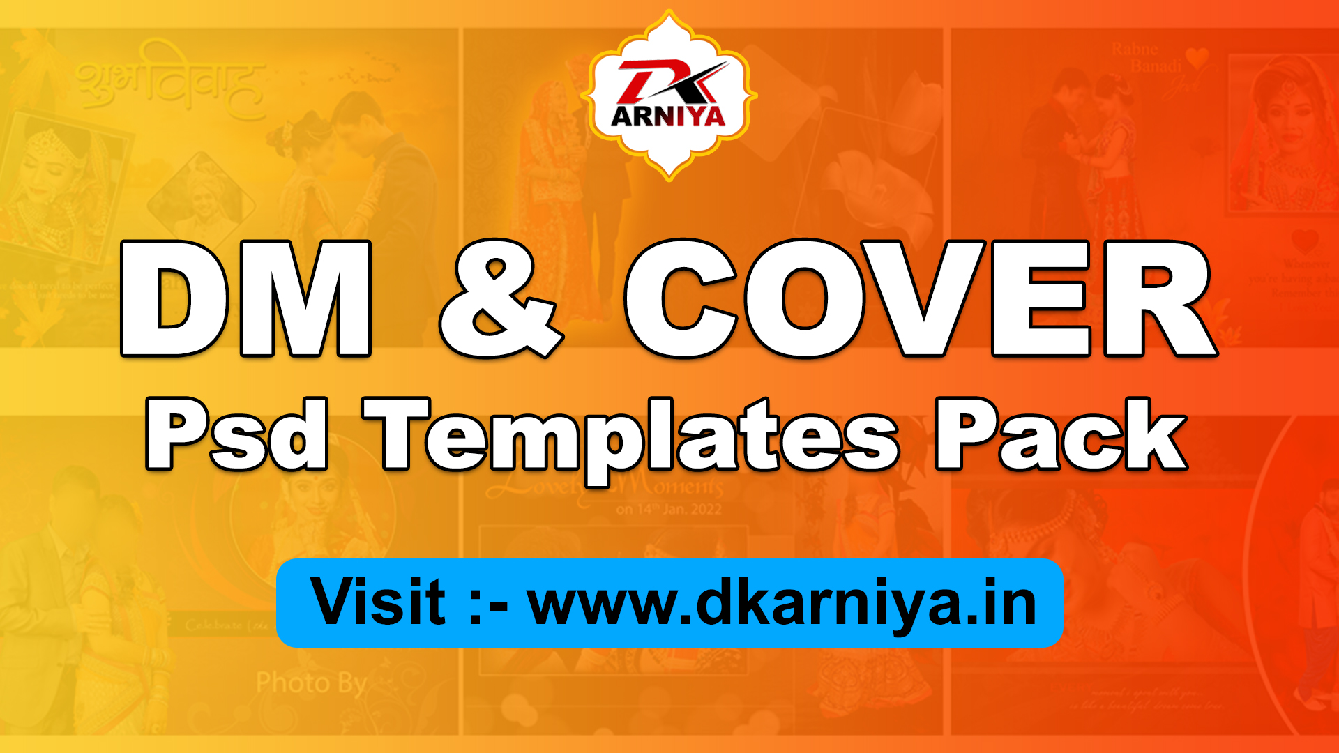 DM And Cover PSD Templates Pack