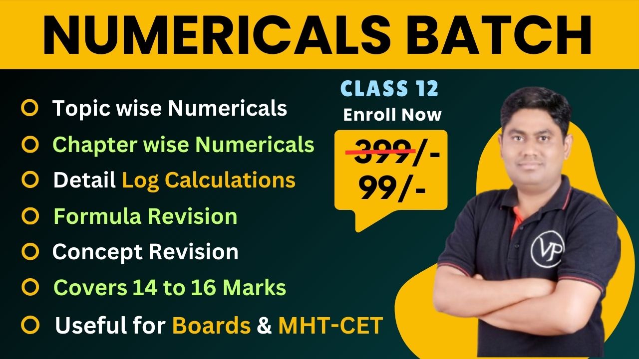 Numerical Batch for Class 12