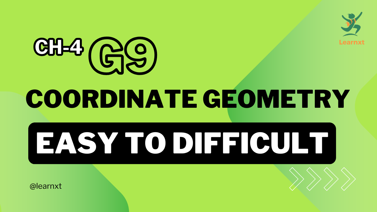 Coordinate Geometry G9