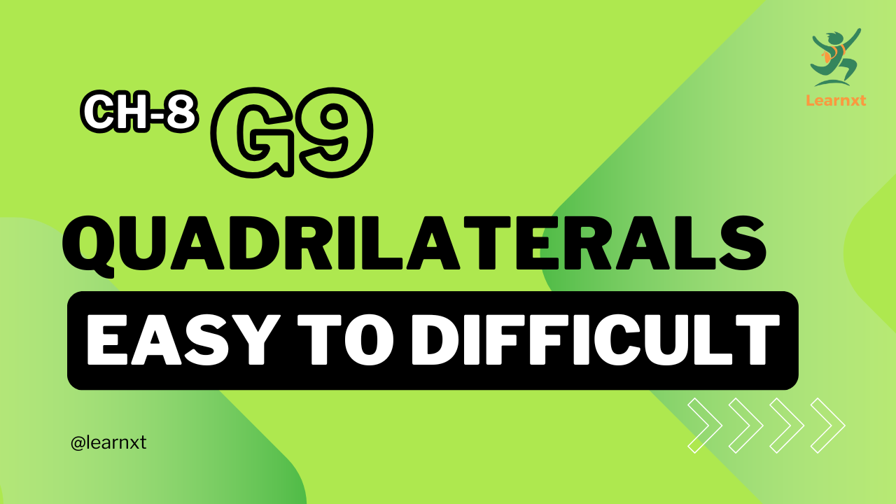 Quadrilaterals G9