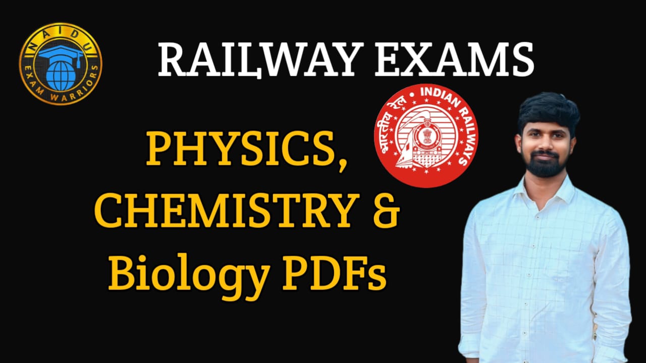 RAILWAY EXAM'S GENERAL SCIENCE PDF'S 