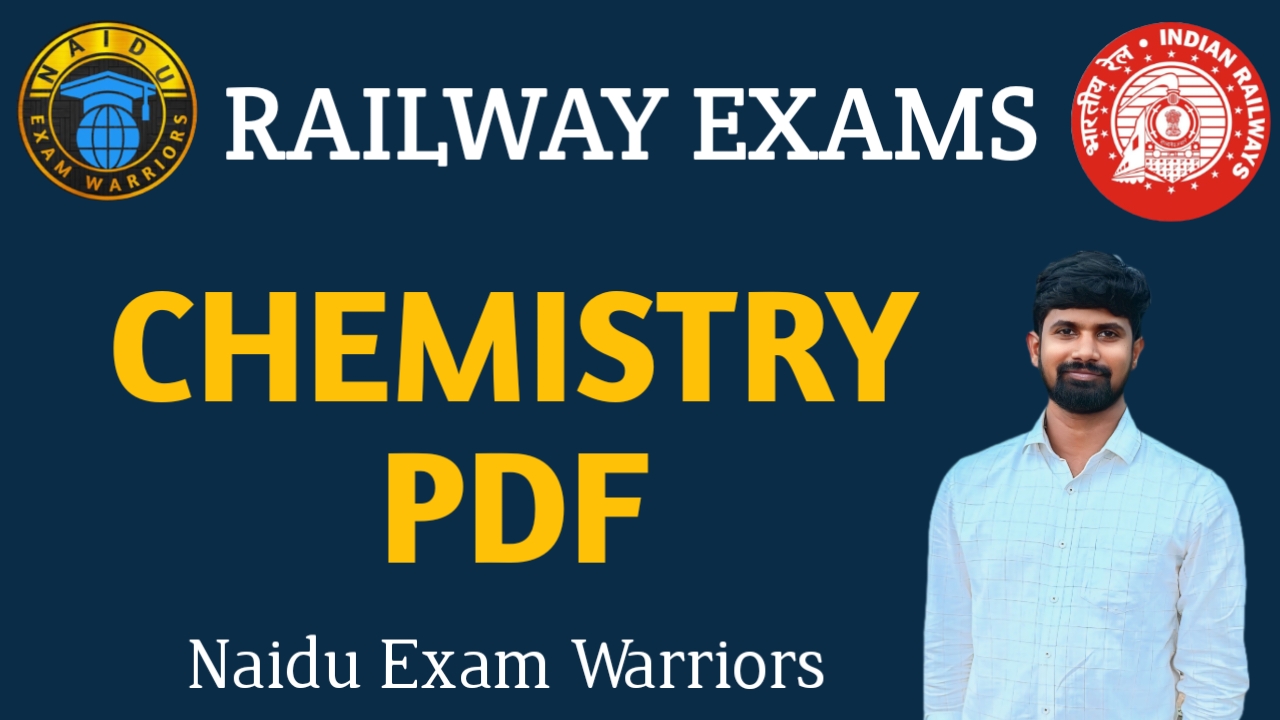 Railway Exams Chemistry pdf's 