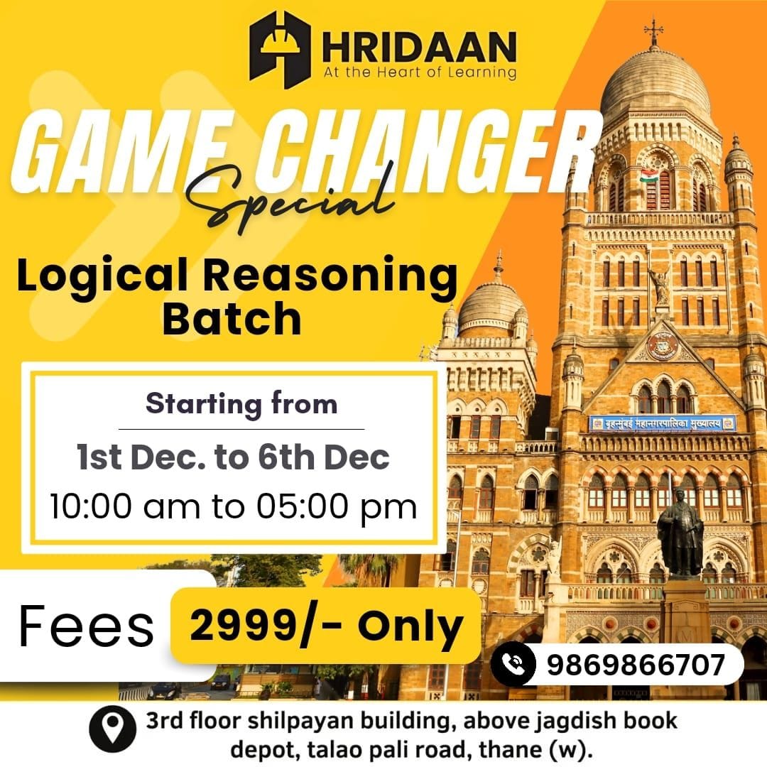 SPECIAL LOGICAL REASONING BATCH 2024-2025