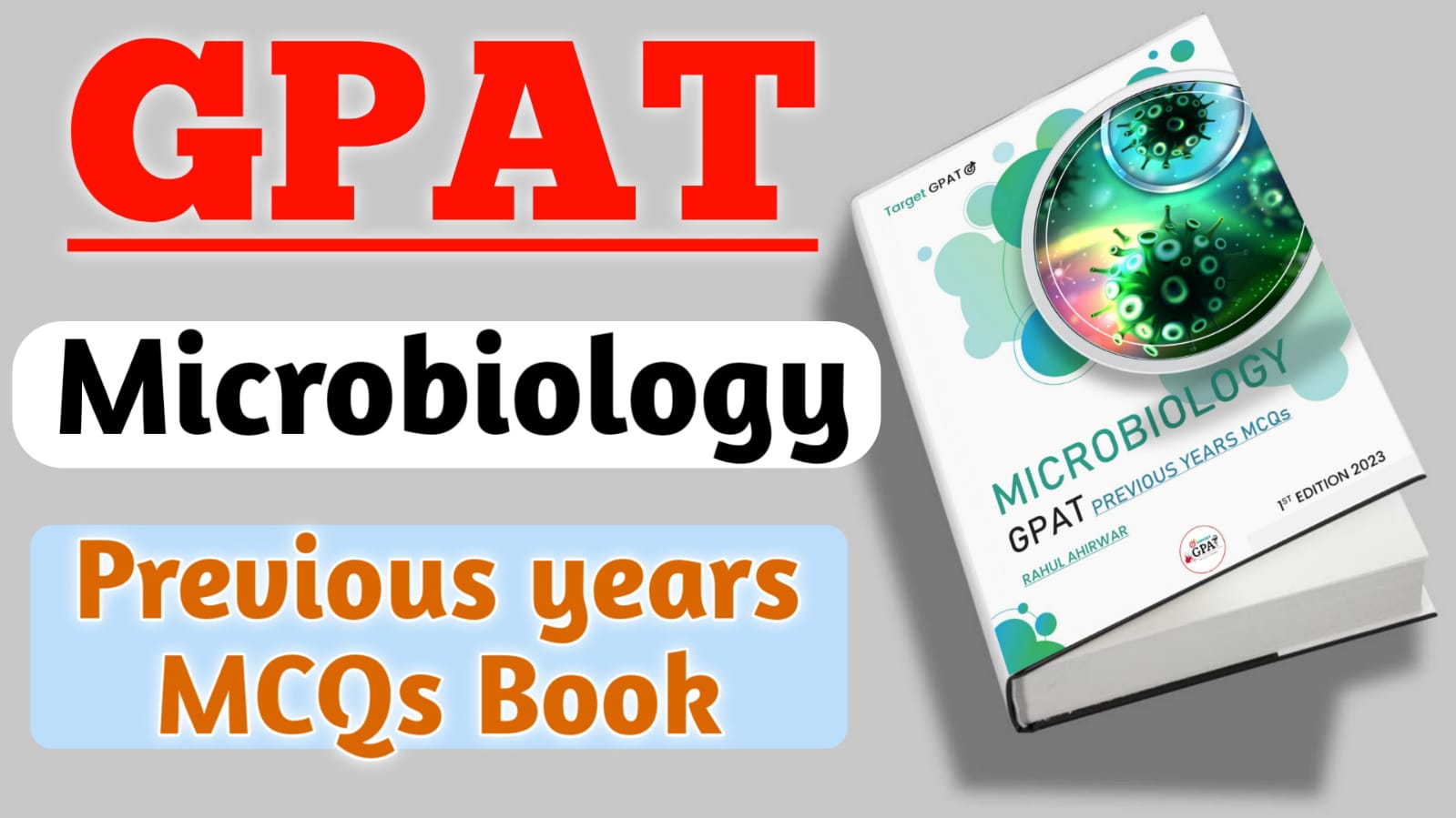 Microbiology Previous years GPAT MCQs from every topic GPAT/NIPER
