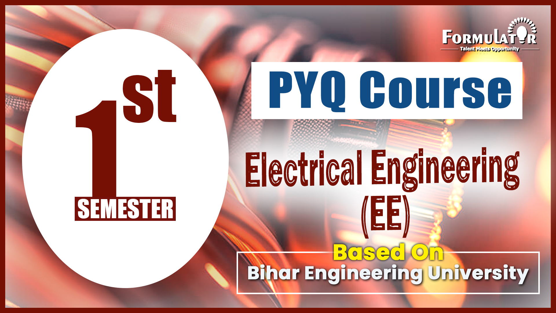 PYQ 1st Sem. (EE) Based on Old Syllabus