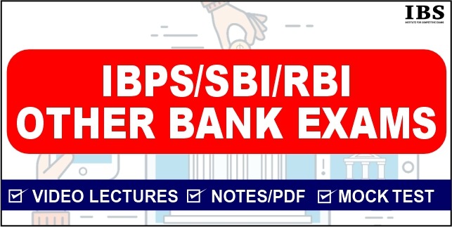 IBPS SBI RBI Bank Exams