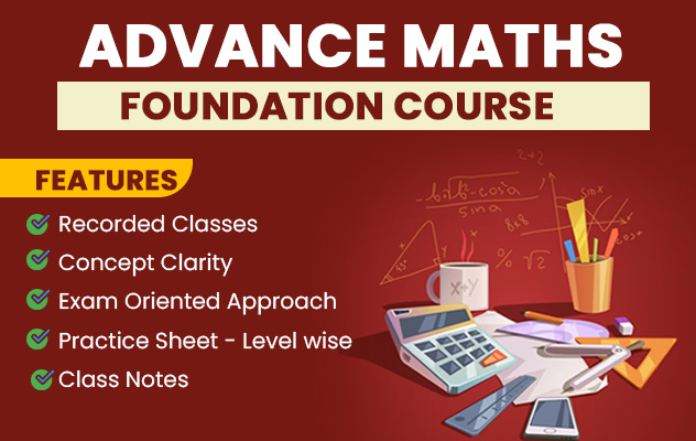 Advance Math's Foundation Course by prashant sir 