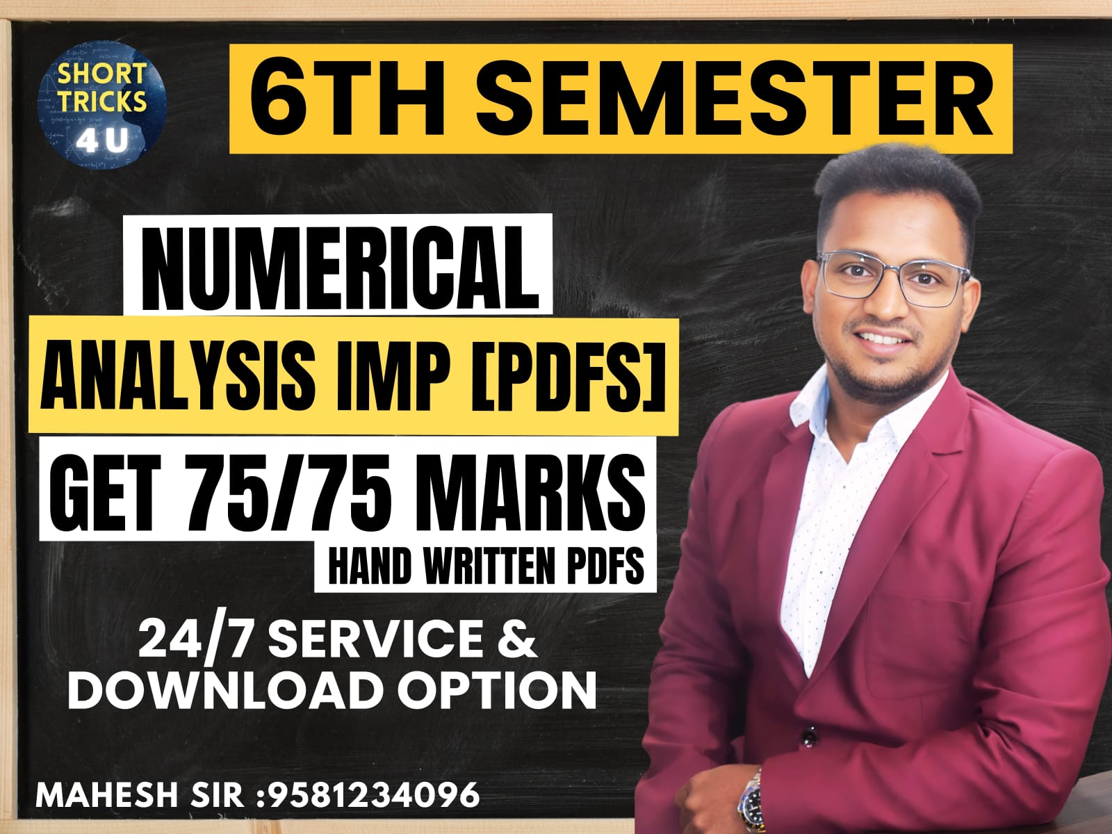 6TH SEM NUMERICAL ANALYSIS MOST IMP PDFS WITH ANSWERS