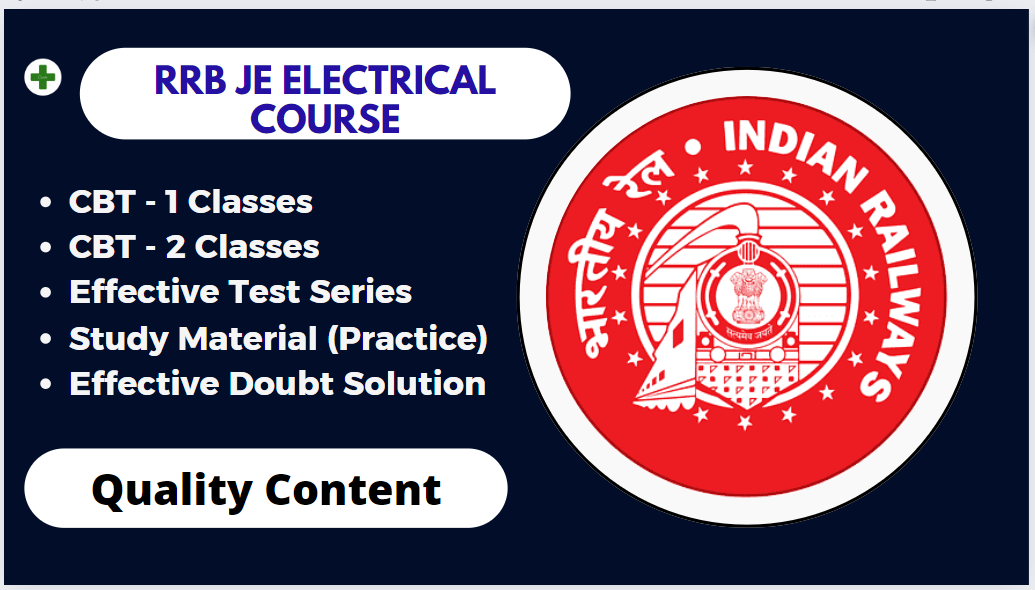 RRB JE EE Course - Quality Content