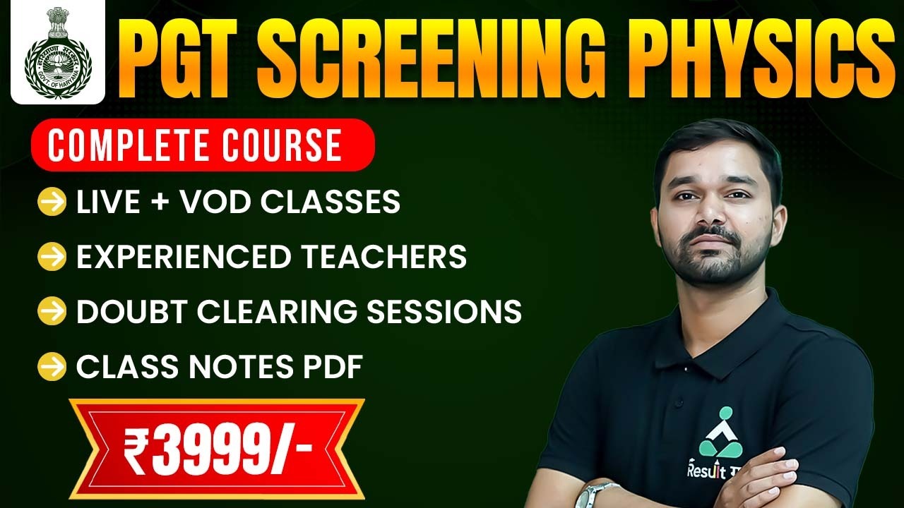 PGT SCREENING PHYSICS