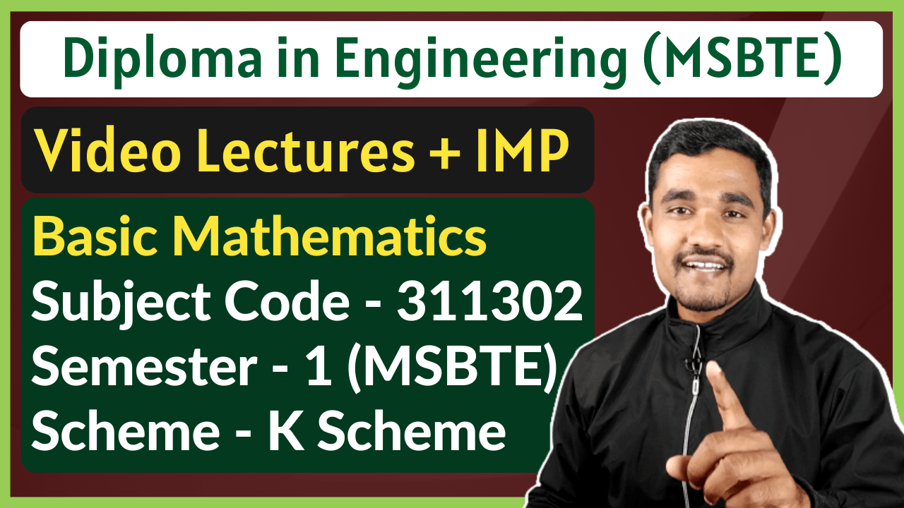 Basic Mathematics (BMS - 311302)