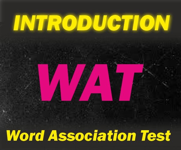 Word Association Test (WAT)