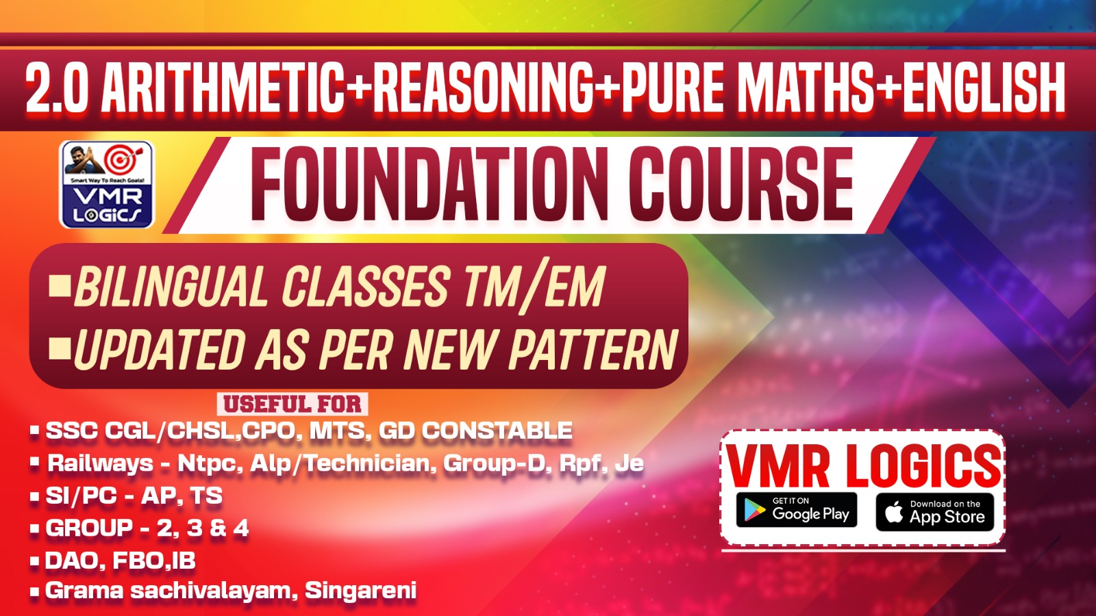  (ARITHMETIC + REASONING + PUREMATH + ENGLISH)**