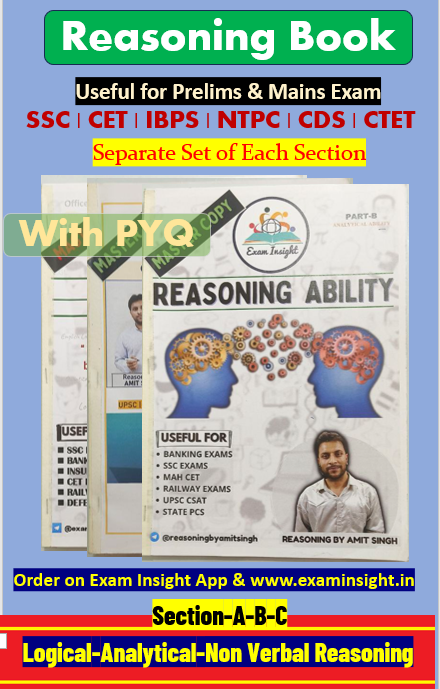 Complete Reasoning Book with PYQ